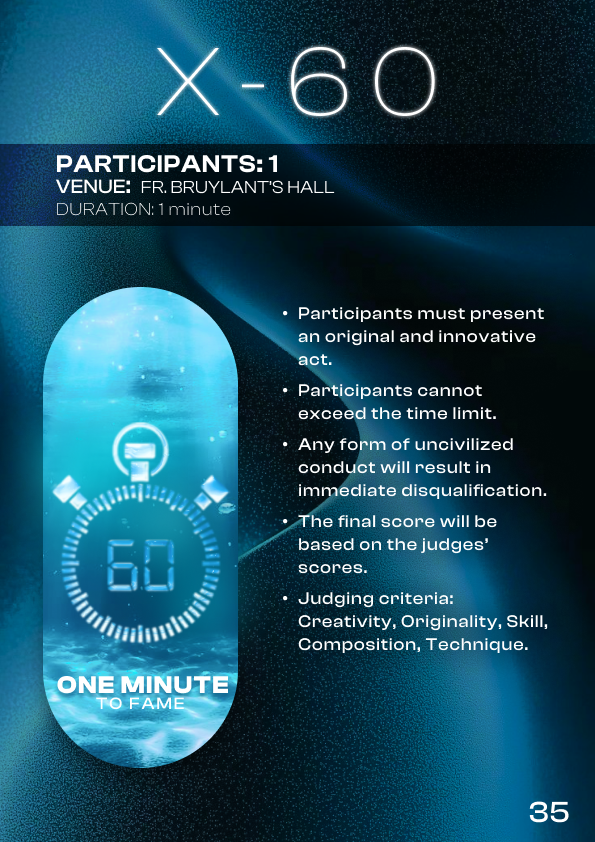 X60 Event Profile