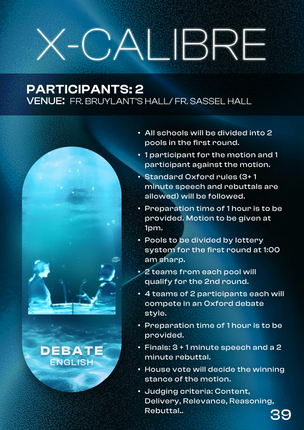 XCALIBRE Event Profile