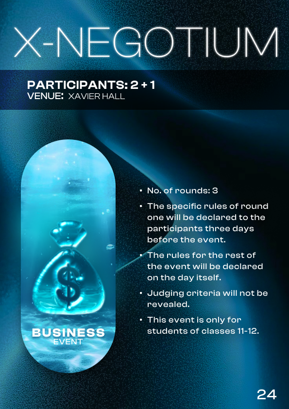 XNEGOTIUM Event Profile