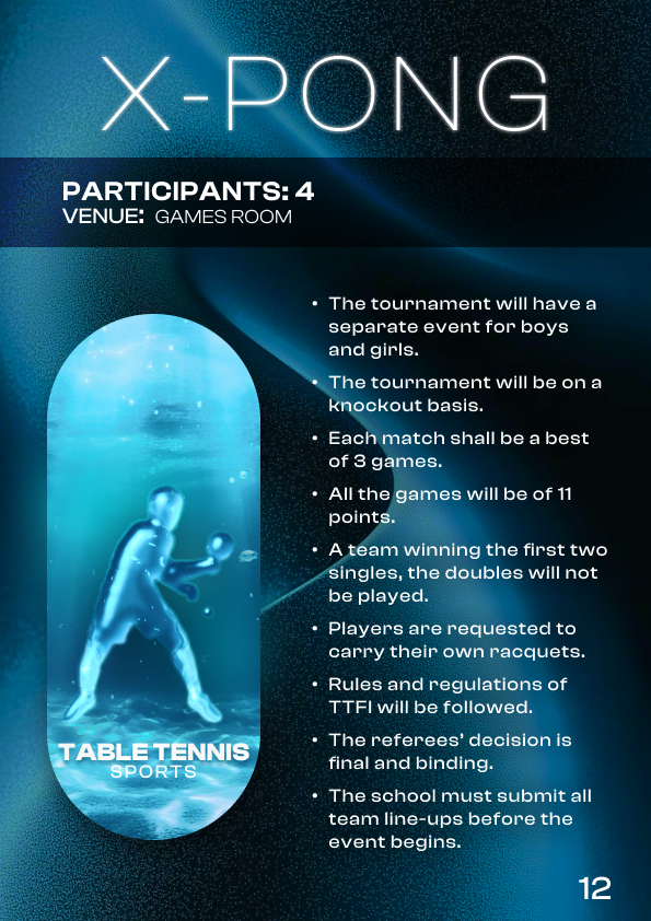 XPONG Event Profile