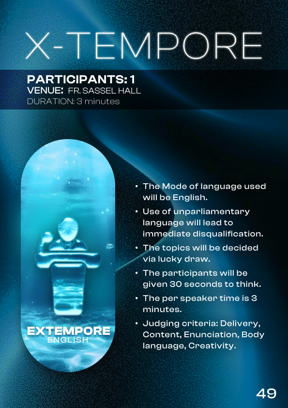 XTEMPORE Event Profile