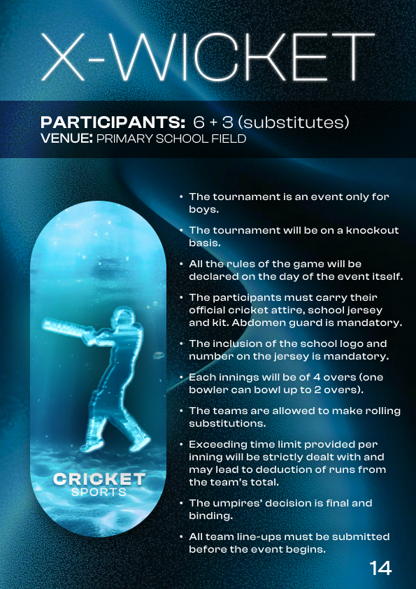 XWICKET Event Profile